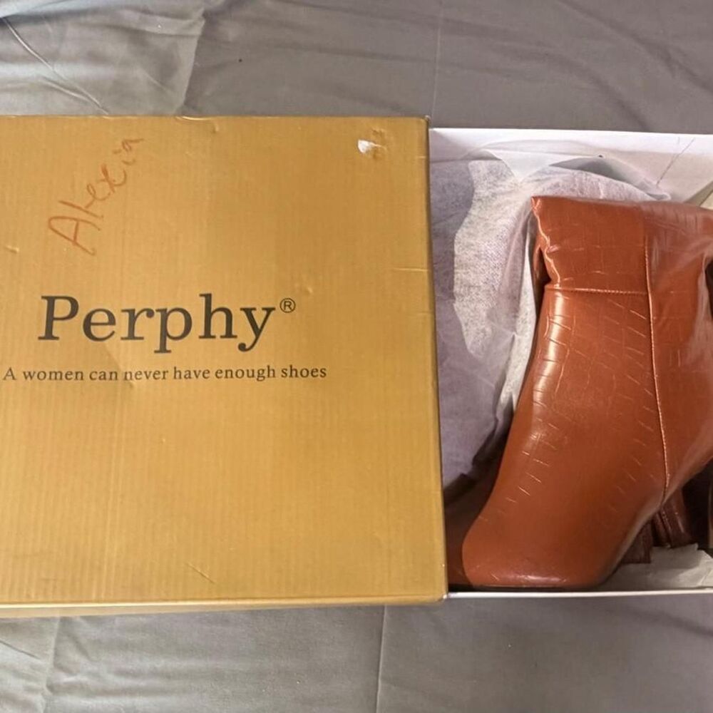 Women's Brown and Tan Boots